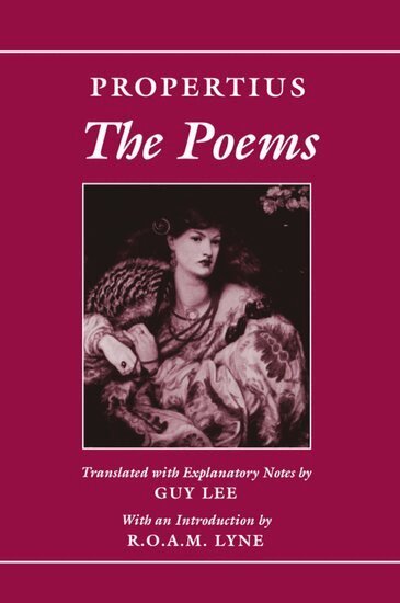 Propertius - The Poems, Inbunden