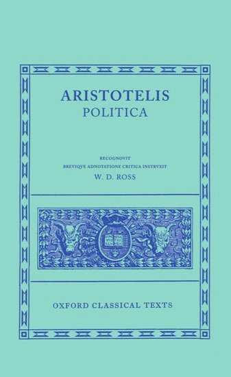 Aristotle Politica 1