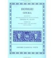 Homer, D. B. Monro, T. W. Allen - Homer Vol. III. Odyssey (Books I-XII), Inbunden