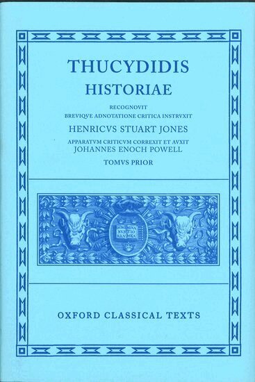 Thucydides, H. Stuart-Jones, J. E. Powell, H. Stuart Jones - Thucydides Historiae Vol. I: Books I-IV, Inbunden