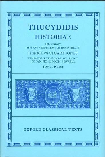 bokomslag Thucydides Historiae Vol. I: Books I-IV