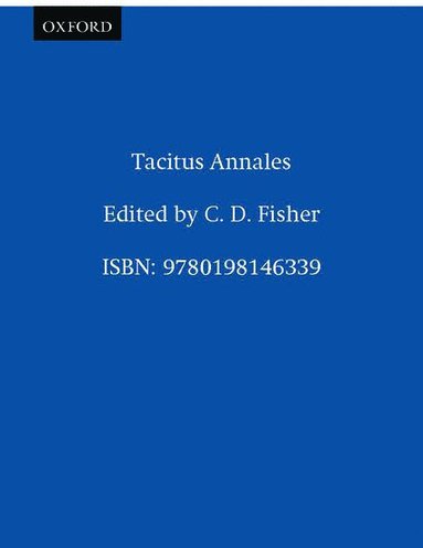 bokomslag Tacitus Annales
