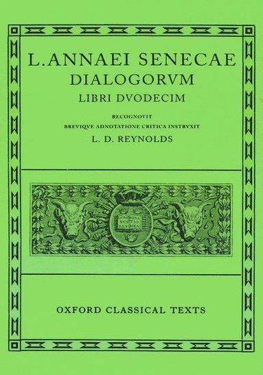 bokomslag Seneca Dialogues