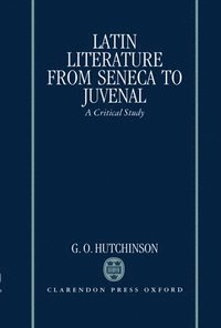 bokomslag Latin Literature from Seneca to Juvenal