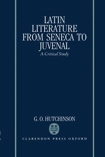 bokomslag Latin Literature from Seneca to Juvenal