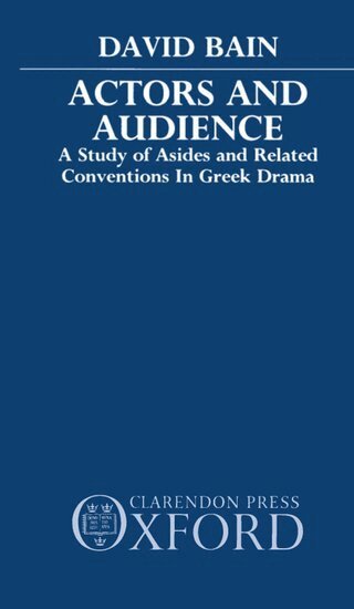 David Bain - Actors and Audience, Häftad