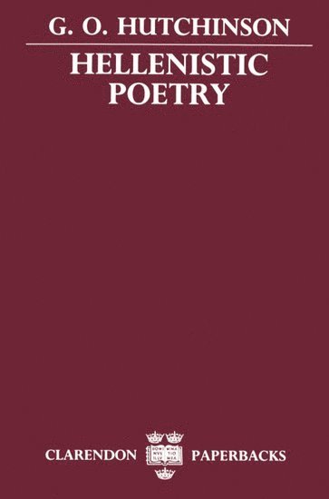 Hellenistic Poetry 1