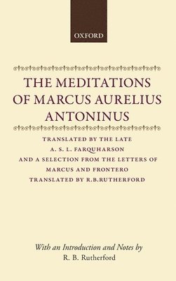 bokomslag The Meditations of Marcus Aurelius Antoninus
