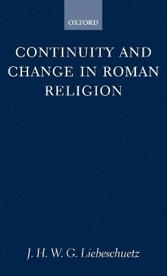 bokomslag Continuity and Change in Roman Religion