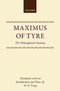 bokomslag Maximus of Tyre