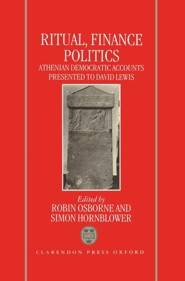 Robin Osborne, Simon Hornblower - Ritual, Finance, Politics, Inbunden