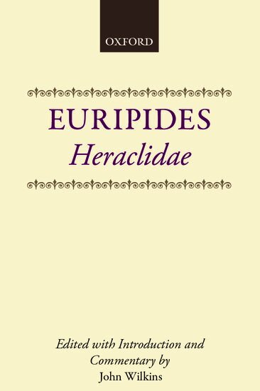 Euripides, John Wilkins - Heraclidae, Häftad