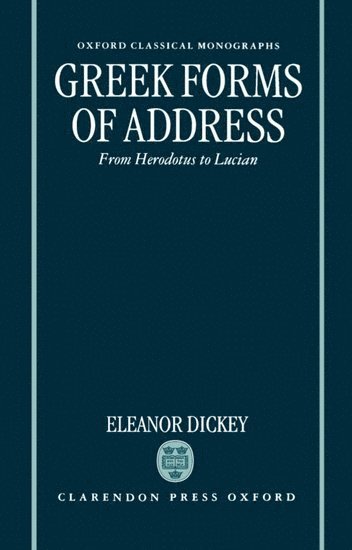 Greek Forms of Address 1