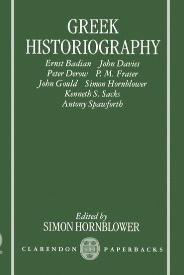 bokomslag Greek Historiography