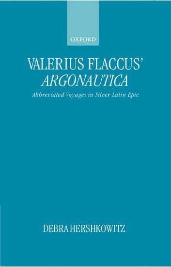 bokomslag Valerius Flaccus' Argonautica