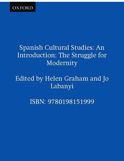 Spanish Cultural Studies: An Introduction 1