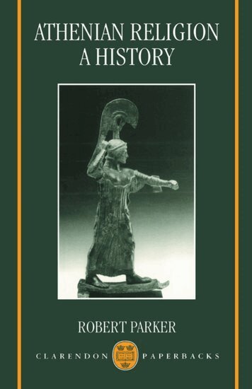 Parker - Athenian Religion: A History, Häftad