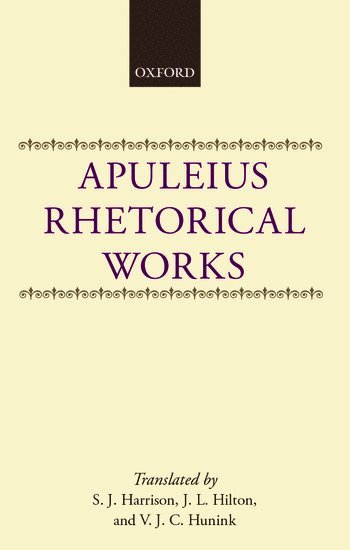 Apuleius: Rhetorical Works 1