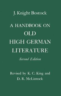 bokomslag A Handbook on Old High German Literature