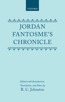 Editor - Chronicle Jordan Dantosme, Inbunden