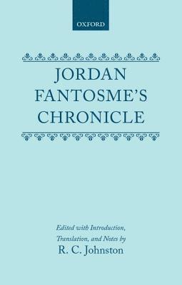 bokomslag Chronicle Jordan Dantosme