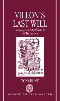 bokomslag Villon's Last Will