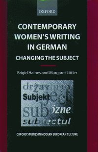 bokomslag Contemporary Women's Writing in German