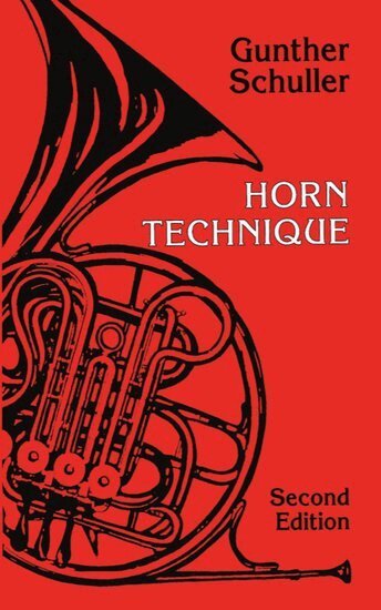 Gunther Schuller - Horn Technique, Häftad