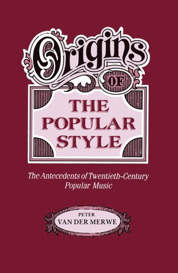 Origins of the Popular Style 1