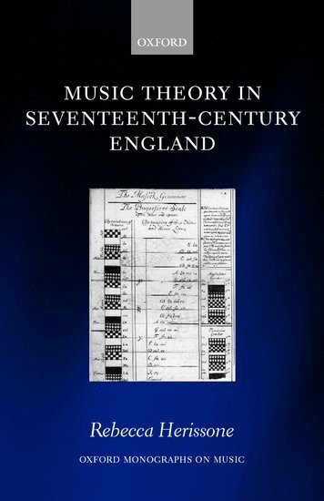 Rebecca Herissone - Music Theory in Seventeenth-Century England, Inbunden