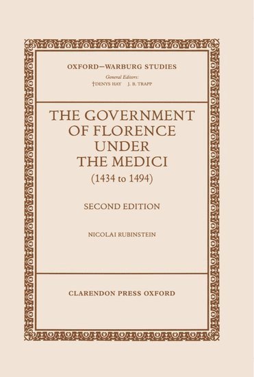 Government of Florence under the Medici (1434 to 1494) 1