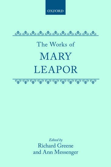 Mary Leapor, Richard Greene, Ann Messenger - The Works of Mary Leapor, Inbunden