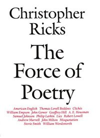 bokomslag The Force of Poetry