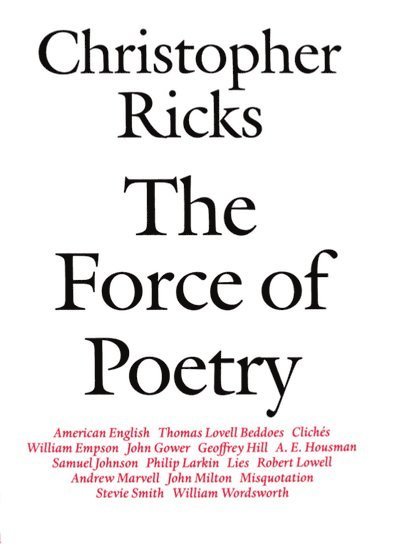 The Force of Poetry 1