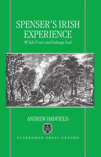Edmund Spenser's Irish Experience 1