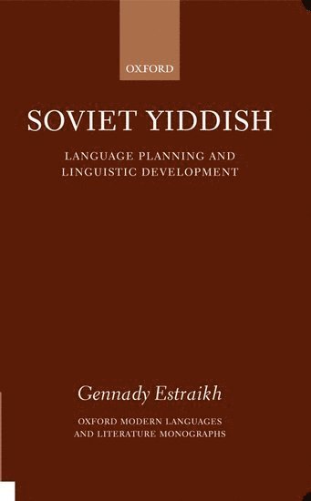 bokomslag Soviet Yiddish