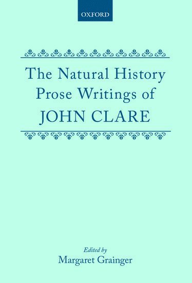 The Natural History Prose Writings, 1793-1864 1