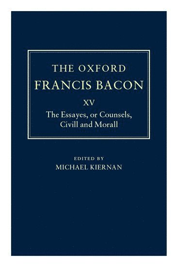 The Oxford Francis Bacon XV