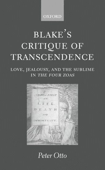 bokomslag Blake's Critique of Transcendence