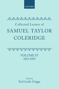bokomslag Collected Letters of Samuel Taylor Coleridge