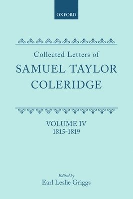 bokomslag Collected Letters of Samuel Taylor Coleridge