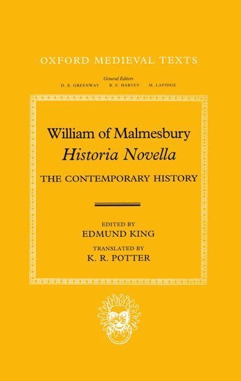 William of Malmesbury: Historia Novella 1