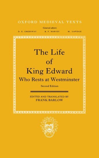 Frank Barlow, Frank Barlow - The Life of King Edward who rests at Westminster, Inbunden