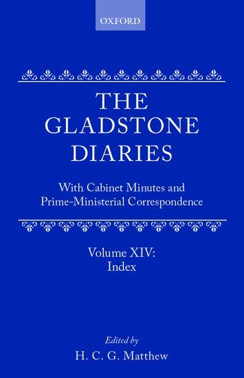 The Gladstone Diaries: Volume 14: Index 1