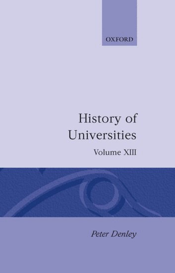 History of Universities: Volume XIII: 1994 1