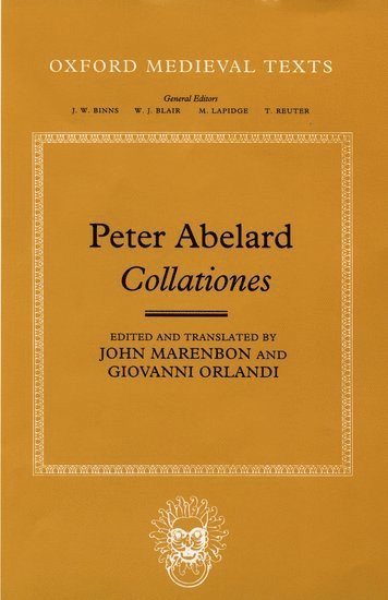 bokomslag Peter Abelard: Collationes