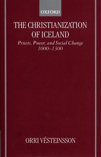 bokomslag The Christianization of Iceland