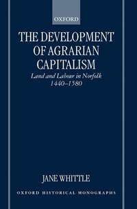 bokomslag The Development of Agrarian Capitalism
