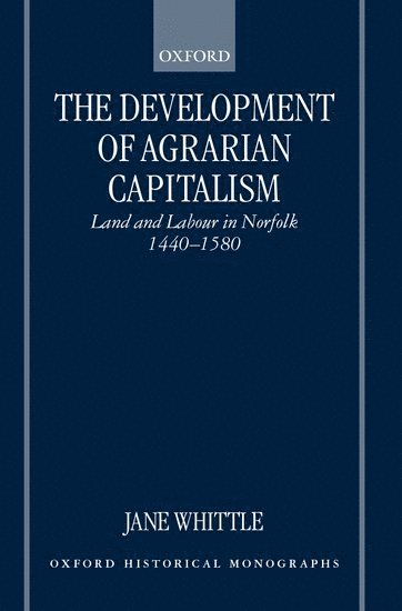 bokomslag Development of Agrarian Capitalism