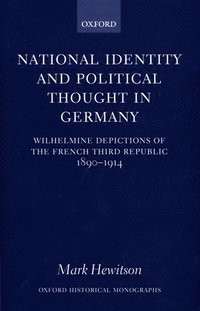 bokomslag National Identity and Political Thought in Germany